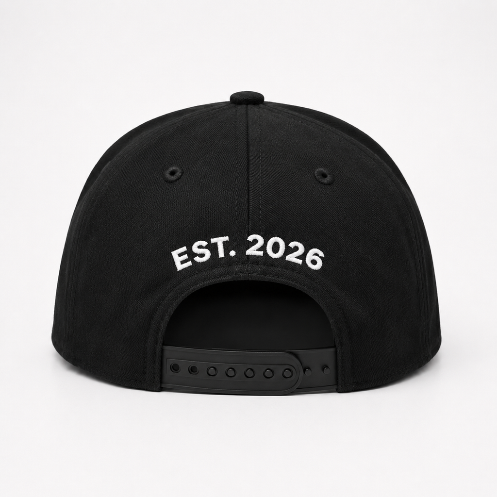 Blended Genres Signature Snapback – Black